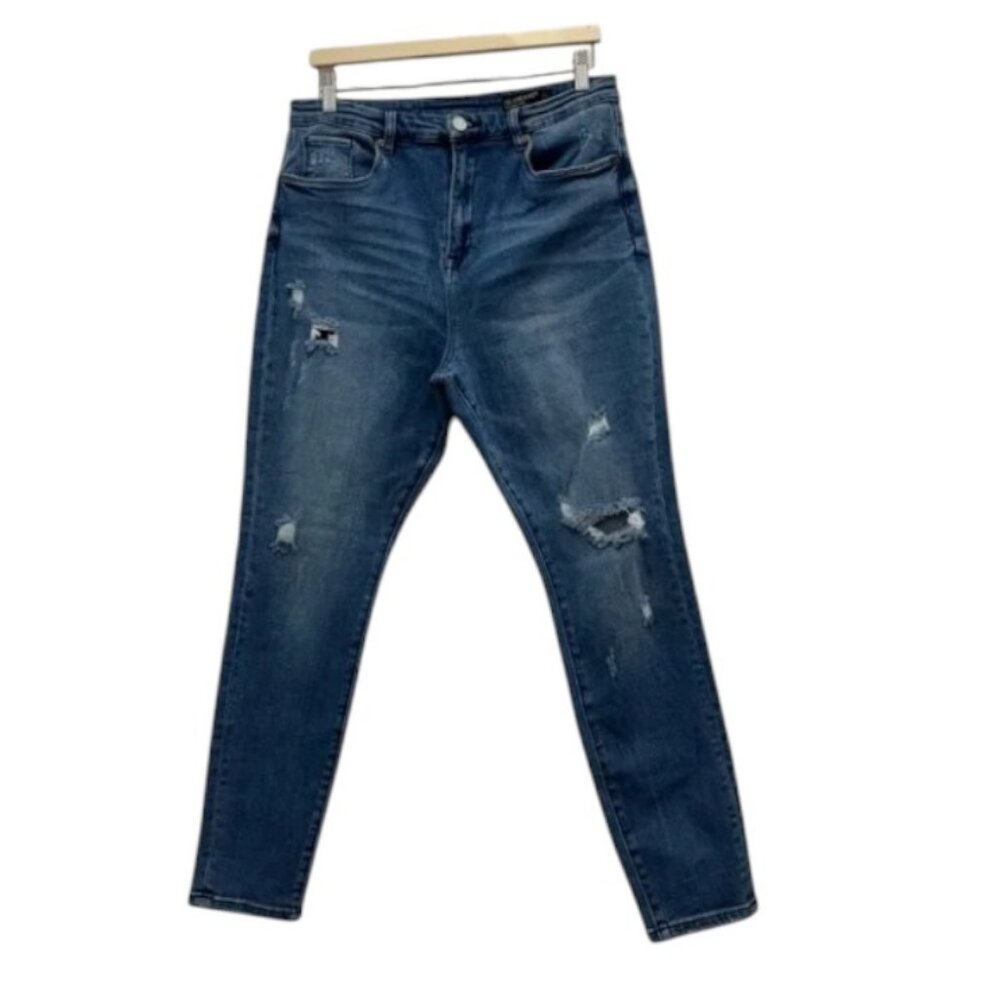 Blank NYC The Great Jones high rise skinny jeans blue women's size 31